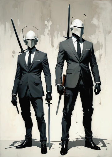 swordsmen,suits,assassins,french foreign legion,police uniforms,capital cities,soldiers,suit of spades,ninjas,guards of the canyon,épée,chef's uniform,white-collar worker,patrols,fencing,gentleman icons,sailors,businessmen,police officers,officers,Conceptual Art,Fantasy,Fantasy 10