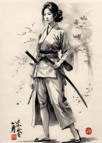 dobok,daitō-ryū aiki-jūjutsu,japanese woman,geisha,shorinji kempo,kenjutsu,erhu,geisha girl,taijiquan,eskrima,motsunabe,samurai,aikido,cool woodblock images,yi sun sin,haidong gumdo,tai qi,sōjutsu,kajukenbo,taekkyeon,Illustration,Paper based,Paper Based 30