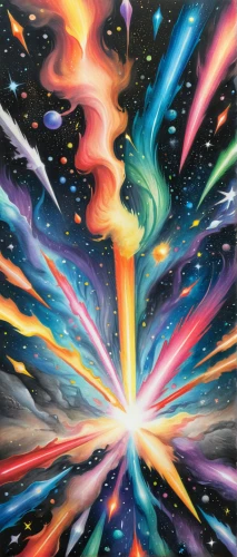 galaxy collision,psychedelic art,supernova,fireworks art,space art,electric arc,kaleidoscope art,kaleidoscope,interstellar bow wave,rainbow pencil background,chalk drawing,star winds,dimensional,cosmic flower,colorful star scatters,vortex,cosmic eye,prism,abstract artwork,prism ball,Conceptual Art,Daily,Daily 17