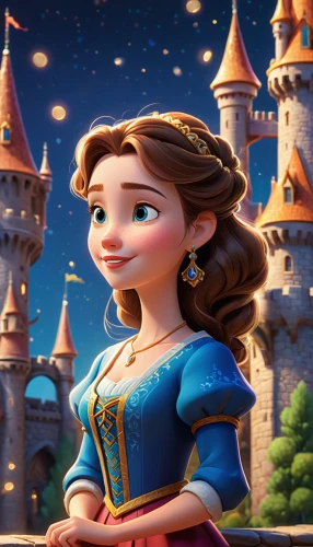 princess anna,princess sofia,rapunzel,cinderella,princess' earring,fairy tale character,merida,tangled,elsa,fairy tale icons,tiana,disney character,fairy tale castle,castelul peles,fairy tale,children's fairy tale,shanghai disney,cinderella's castle,agnes,castel,Unique,3D,Isometric