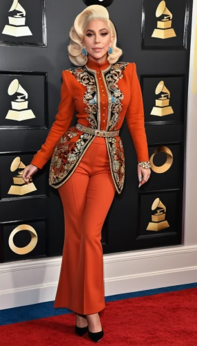 step and repeat,cruella de ville,red carpet,pantsuit,fabulous,wig,oscars,madonna,queen bee,kim,serving,dress to the floor,rockabella,queen s,queen,applause,dolly cart,gold foil 2020,full length,dolly,Unique,3D,Isometric