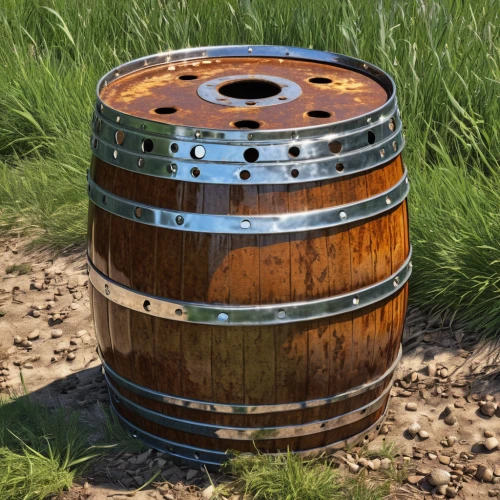 wine barrel,wooden barrel,barrel,wine barrels,hay barrel,barrels,beer keg,oil barrels,keg,wooden bucket,oil drum,cask,kegs,wooden spool,container drums,rain barrel,wooden buckets,field drum,canister,storage-jar,Photography,General,Realistic