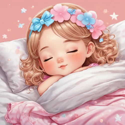 sleeping rose,rose sleeping apple,sleeping beauty,sleeping,sleeping apple,sleep,flower blanket,zzz,sleepy,napping,soft pastel,sleepyhead,asleep,sleepy sheep,good night,little angel,the sleeping rose,sleeping baby,nap,baby sleeping,Illustration,Japanese style,Japanese Style 01