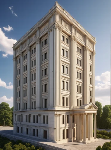 neoclassical,classical architecture,europe palace,supreme administrative court,appartment building,marble palace,palazzo,odessa,minsk,capitol,villa farnesina,3d rendering,art deco,french building,ancient roman architecture,capitolio,grand hotel,stalin skyscraper,entablature,official residence,Photography,General,Realistic
