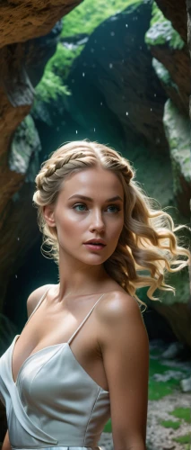 the blonde in the river,celtic woman,fantasy picture,digital compositing,fantasy woman,girl on the river,fae,fantasy portrait,world digital painting,the night of kupala,fantasy art,faerie,faery,sarah walker,image manipulation,heroic fantasy,3d fantasy,mermaid background,bridal veil,greek myth,Photography,General,Natural