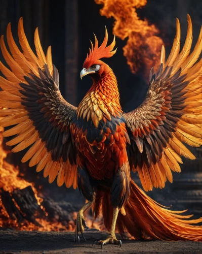 phoenix rooster,fire birds,firebird,fawkes,phoenix,firebirds,cockerel,griffon bruxellois,garuda,fire angel,flame spirit,redcock,patung garuda,red bird,fire background,gryphon,griffin,pheasant,bird png,golden pheasant,Photography,General,Fantasy