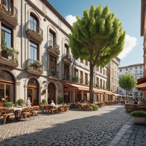 citta alta in bergamo,verona,piazza san marc,brescia,milano,treviso,the cobbled streets,venice square,hispania rome,modena,medieval street,place saint-pierre,lombardy,brno,unterer marktplatz,frascati,lucca,getreidegasse,nauerner square,vencel square,Photography,General,Realistic