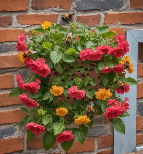rose wreath,hanging basket,terracotta flower pot,blooming wreath,flower wreath,wreath of flowers,autumn wreath,flower pot holder,basket with flowers,door wreath,floral wreath,flower basket,floral silhouette wreath,holly wreath,flower pot,dahlia pinata,hanging geraniums,heart shrub,potted flowers,wooden flower pot,Photography,General,Realistic