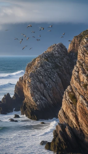 pigeon point,flying sea gulls,rocky coast,pacific coastline,bixby bridge,cliff coast,seabirds,bixby creek bridge,pebble beach,cliffs ocean,monterey,seascapes,pacific coast highway,paparoa national park,sea birds,kelp gull in flight,coastal and oceanic landforms,gulls,birds in flight,highway 1,Photography,General,Natural