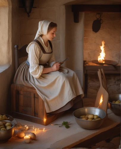 candlemaker,candlemas,nativity village,dwarf cookin,cheesemaking,folk village,woman at the well,mennonite heritage village,cookery,laundress,praying woman,stone oven,the first sunday of advent,woman praying,hearth,basket maker,hygge,medieval market,the third sunday of advent,wood-burning stove,Photography,General,Natural