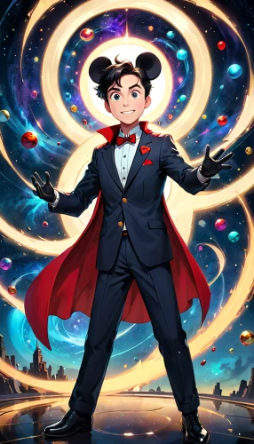 magician,conductor,astronomer,ringmaster,hero academy,game illustration,cartoon doctor,cg artwork,astronira,scientist,emperor of space,cosmos,the doctor,abracadabra,leo,tony stark,tuxedo,electron,zodiac sign leo,magus,Anime,Anime,General