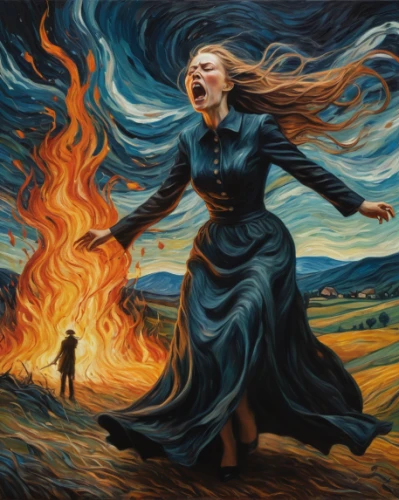 the conflagration,dance of death,conflagration,fire dance,dancing flames,scared woman,lake of fire,burning hair,fire siren,flickering flame,burned land,fire artist,burning earth,door to hell,burning bush,burning torch,firedancer,scorched earth,fire dancer,rain of fire