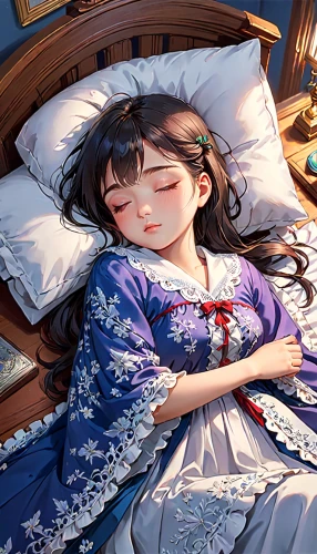 sleeping rose,sleeping,sleeping beauty,sleep,the sleeping rose,asleep,sleeping apple,napping,to sleep,zzz,dreaming,rose sleeping apple,good night,closed eyes,sleepy,sleepyhead,nap,rest,dream world,relaxed young girl,Anime,Anime,General
