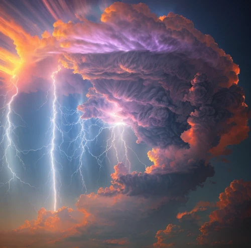 a thunderstorm cell,thunderheads,thunderclouds,lightning storm,thundercloud,thunderhead,calbuco volcano,thunderstorm,nature's wrath,atmospheric phenomenon,meteorological phenomenon,force of nature,lightning strike,cumulonimbus,natural phenomenon,eruption,storm clouds,lightning bolt,raincloud,lightning,Light and shadow,Landscape,Sky 2