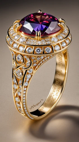 ring with ornament,colorful ring,ring jewelry,diamond ring,pre-engagement ring,golden ring,wedding ring,circular ring,engagement ring,fire ring,jewelry manufacturing,gold and purple,diamond jewelry,ring,nuerburg ring,jewelry（architecture）,gold jewelry,engagement rings,gift of jewelry,purple and gold,Photography,General,Realistic