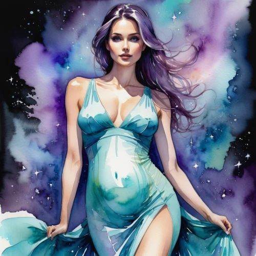 belly painting,maternity,pregnant woman icon,pregnant woman,fantasy woman,pregnant girl,fantasy art,fantasy picture,pregnant book,water nymph,watercolor mermaid,blue enchantress,watercolor blue,jasmine blue,faerie,pregnant women,blue moon rose,fashion illustration,virgo,mermaid background,Illustration,Paper based,Paper Based 25