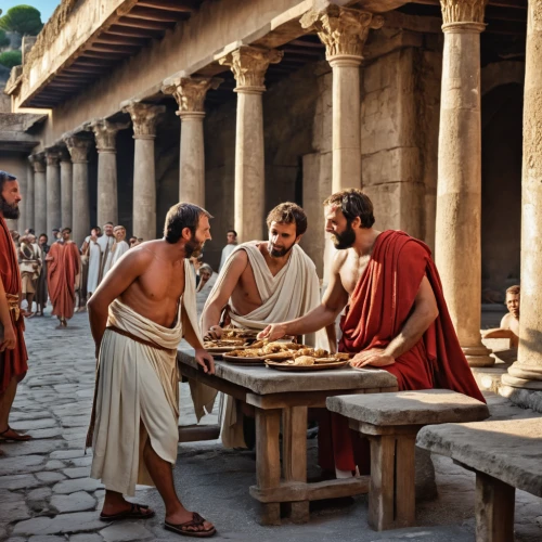 holy supper,pilate,romans,christ feast,biblical narrative characters,school of athens,ancient rome,wise men,last supper,three wise men,disciples,sicilian cuisine,the three wise men,rome 2,roman history,chess game,mesoamerican ballgame,the three magi,communion,nativity of jesus,Photography,General,Realistic