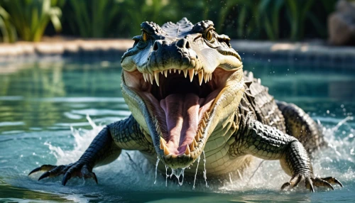 freshwater crocodile,crocodilian reptile,false gharial,crocodilian,philippines crocodile,salt water crocodile,saltwater crocodile,crocodile,crocodile park,alligator,gharial,gator,caiman crocodilus,west african dwarf crocodile,real gavial,nile crocodile,marsh crocodile,aligator,muggar crocodile,fake gator,Photography,General,Realistic