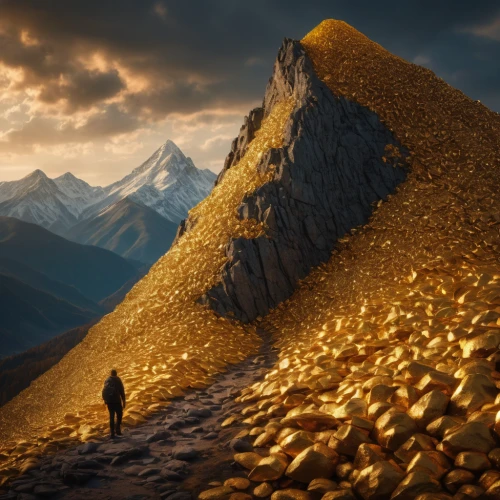gold wall,golden scale,gold bullion,yellow mountains,mountain stone edge,gold mining,gold mine,gold is money,golden light,crypto mining,3d bicoin,golden rain,a bag of gold,gold nugget,gold bars,yellow-gold,the ethereum,goldenlight,gold business,bitcoin mining,Photography,General,Fantasy