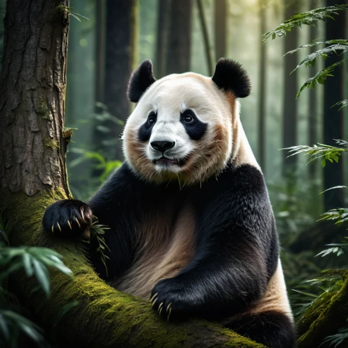 chinese panda,pandabear,giant panda,panda bear,panda,kawaii panda,bamboo,hanging panda,little panda,pandas,french tian,anthropomorphized animals,baby panda,panda face,kawaii panda emoji,lun,forest animal,panda cub,oliang,bamboo flute,Photography,General,Fantasy