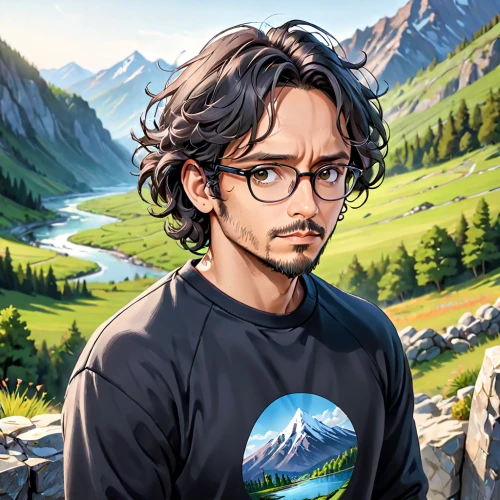 vector illustration,lokportrait,world digital painting,kojima,artist portrait,portrait background,illustrator,custom portrait,fantasy portrait,cg artwork,twitch icon,author,game illustration,vector art,spotify icon,wpap,edit icon,sci fiction illustration,digital painting,blogger icon,Anime,Anime,General