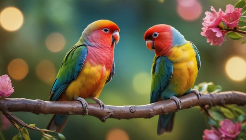 parrot couple,couple macaw,colorful birds,tropical birds,golden parakeets,passerine parrots,sun conures,lovebird,love bird,macaws of south america,yellow-green parrots,rainbow lorikeets,parrots,rare parrots,light red macaw,bird couple,macaws,lorikeets,birds on a branch,for lovebirds,Photography,General,Commercial