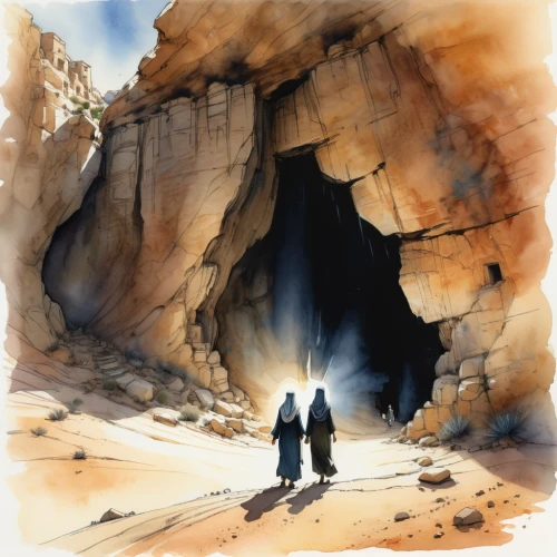 the limestone cave entrance,cave tour,empty tomb,cave church,pit cave,caving,cave,slot canyon,twelve apostles,sea cave,the twelve apostles,speleothem,sea caves,fairyland canyon,chasm,the blue caves,guards of the canyon,lava tube,cliff dwelling,watercolor background,Illustration,Black and White,Black and White 08