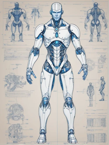 wireframe graphics,blueprint,wireframe,blueprints,concept art,biomechanical,war machine,butomus,bolt-004,costume design,mech,armored,armor,humanoid,mecha,proportions,steel man,carapace,model kit,character animation,Unique,Design,Blueprint