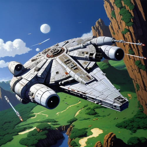 millenium falcon,x-wing,star ship,victory ship,carrack,tie-fighter,fast space cruiser,cg artwork,starship,space ships,ship of the line,shuttle,battlecruiser,uss voyager,delta-wing,tie fighter,sci fi,spaceships,valerian,dreadnought,Conceptual Art,Sci-Fi,Sci-Fi 21