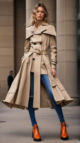 trench coat,long coat,overcoat,coat color,coat,woman in menswear,old coat,menswear for women,women fashion,woman walking,parka,fashion vector,summer coat,leather boots,pedestrian,neutral color,fashion street,girl walking away,national parka,steel-toed boots,Photography,General,Realistic