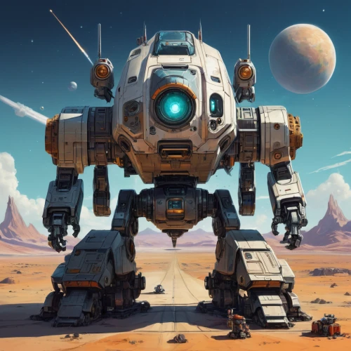 bolt-004,mech,sci fiction illustration,bastion,dreadnought,robot icon,bot icon,mecha,robotics,game illustration,moon rover,erbore,robot in space,robot combat,cg artwork,game art,robots,sci fi,minibot,machines,Illustration,Abstract Fantasy,Abstract Fantasy 07