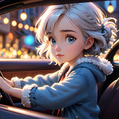 girl in car,girl and car,elsa,car drawing,behind the wheel,drive,elle driver,3d car wallpaper,driving car,cg artwork,driving a car,kids illustration,cute cartoon character,passenger,little girl in wind,french digital background,woman in the car,witch driving a car,cinderella,cute cartoon image,Anime,Anime,Cartoon