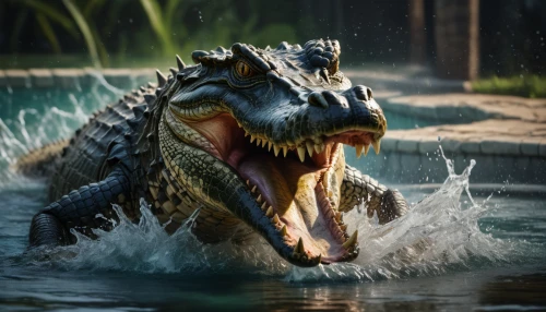 philippines crocodile,freshwater crocodile,salt water crocodile,saltwater crocodile,crocodile,crocodilian reptile,crocodilian,muggar crocodile,crocodile park,caiman crocodilus,marsh crocodile,alligator,spinosaurus,west african dwarf crocodile,gator,nile crocodile,false gharial,real gavial,south american alligators,crocodile woman,Photography,General,Fantasy
