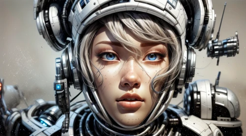 cyborg,cybernetics,sci fiction illustration,biomechanical,scifi,echo,sci fi,humanoid,ai,operator,vector girl,artificial intelligence,headset,sci - fi,sci-fi,robotic,cyber,neottia nidus-avis,droid,digiart