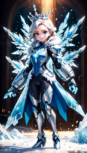 ice queen,winterblueher,water-the sword lily,the snow queen,show off aurora,ice crystal,snowflake background,aqua,crystalline,blue snowflake,elsa,sword lily,vexiernelke,rein,eternal snow,glory of the snow,white rose snow queen,meteora,ice,knight star,Anime,Anime,Cartoon