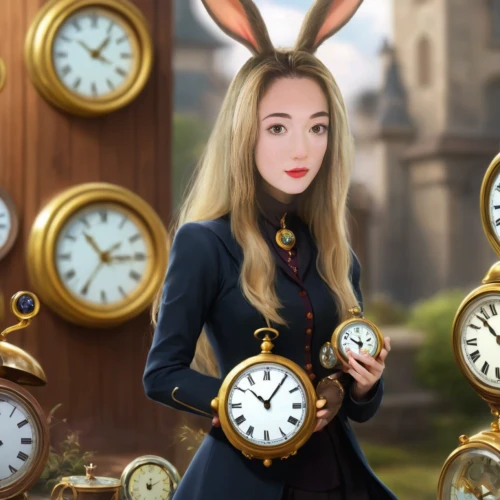 clockmaker,time traveler,alice in wonderland,pocket watch,grandfather clock,clockwork,clock,alice,time,white rabbit,watchmaker,play escape game live and win,antique background,violet evergarden,clocks,time pointing,live escape game,portrait background,fantasy picture,fairy tale character