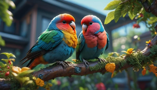 parrot couple,couple macaw,parrots,colorful birds,rare parrots,macaws,golden parakeets,edible parrots,tropical birds,parakeets,passerine parrots,macaws of south america,fur-care parrots,rainbow lorikeets,sun conures,macaws blue gold,yellow-green parrots,beautiful macaw,parakeets rare,bird couple,Photography,General,Sci-Fi