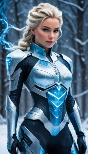 winterblueher,ice queen,elsa,the snow queen,destroy,ice princess,blue enchantress,female warrior,nordic,show off aurora,ice,icemaker,fantasy woman,white walker,silver,norse,suit of the snow maiden,monsoon banner,paladin,castleguard,Photography,General,Fantasy