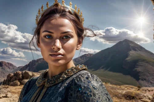 miss circassian,celtic queen,digital compositing,artemisia,maras,germanic tribes,maori,basotho,arabian,biblical narrative characters,eurasian,assyrian,dulzaina,incas,warrior woman,elaeis,inka,pamir,elven,head woman