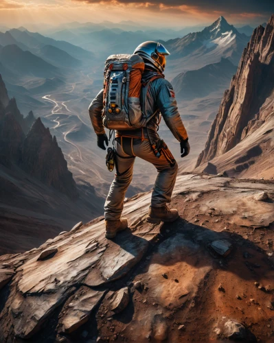 mountain guide,mountaineer,explorer,adventurer,hiker,mission to mars,the wanderer,mount everest,full hd wallpaper,mountaineering,mountain climber,traveller,backpacking,mountain rescue,mountain world,everest,traveler,hiking equipment,mountaineers,base jumping,Photography,General,Fantasy