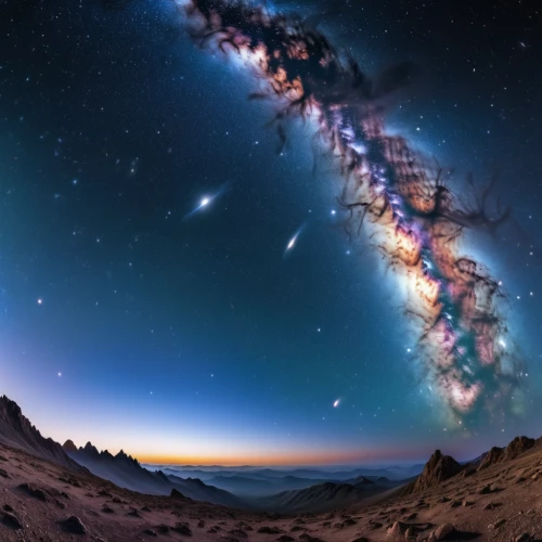 astronomy,the milky way,galaxy collision,milky way,milkyway,planet alien sky,colorful star scatters,colorful stars,spiral galaxy,space art,bar spiral galaxy,the night sky,alien planet,galaxy,night sky,starscape,different galaxies,rainbow and stars,the universe,planetarium,Photography,General,Realistic