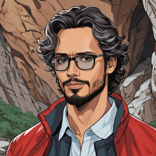 vector illustration,tony stark,vector art,cg artwork,flat blogger icon,portrait background,bodhi,yemeni,vector graphic,lokportrait,cartoon doctor,blogger icon,shia,sci fiction illustration,persian poet,twitch icon,custom portrait,edit icon,author,with glasses,Illustration,Japanese style,Japanese Style 07