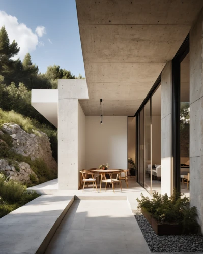 exposed concrete,dunes house,concrete ceiling,concrete slabs,corten steel,concrete,concrete construction,modern house,concrete blocks,concrete wall,stucco wall,natural stone,modern architecture,archidaily,residential house,reinforced concrete,danish house,cubic house,contemporary,landscape design sydney,Photography,General,Realistic