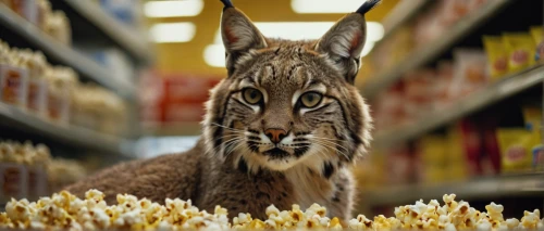 lynx,animal film,bobcat,lynx baby,popcorn,field of cereals,european brown hare,wild hare,kernels,district 9,wild cat,pop corn,movie star,feral,ears of rice,felidae,lepus europaeus,playcorn,oat,movies,Photography,General,Cinematic