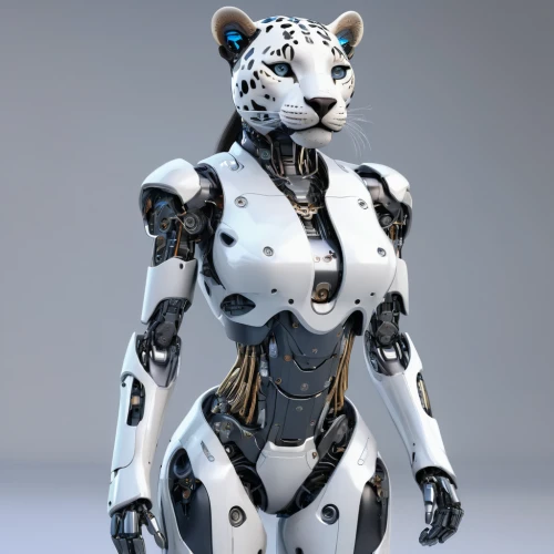 cheetah,dalmatian,jaguar,royal tiger,snow leopard,amurtiger,ursa,geometrical cougar,lion white,armored animal,ai,prowl,lynx,white tiger,chat bot,cyborg,leopard,panther,cougar,blue tiger