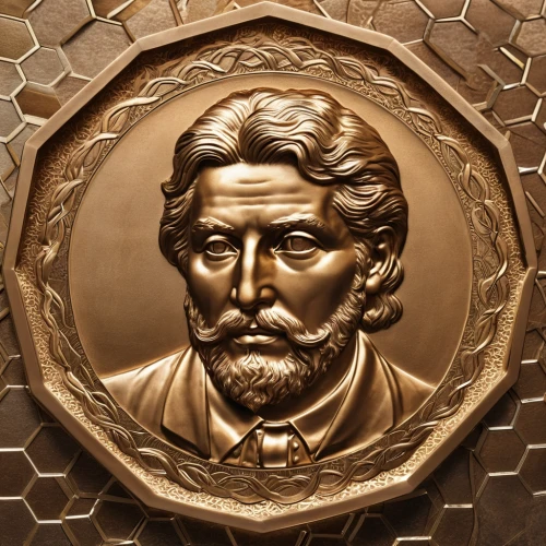 bronze medal,bust of karl,jubilee medal,bartholdi,bust,bronze,medal,bronze sculpture,nobel,belt buckle,honor award,embossed,metal embossing,leonardo devinci,gold medal,pioneer badge,chivas regal,silver medal,grapes icon,embossed rosewood,Photography,General,Realistic