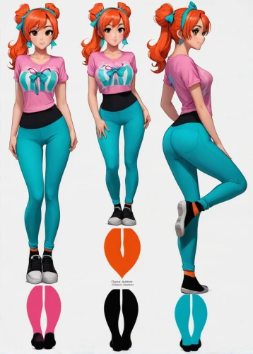 3d figure,3d model,rockabella,vector girl,nora,sewing pattern girls,hip rose,roller skating,roller skates,vector ball,segments,fashion vector,stylized macaron,nami,game figure,cutouts,hips,retro paper doll,gradient mesh,3d modeling,Unique,Design,Character Design