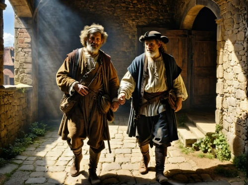 pilgrims,musketeers,medieval street,monks,clergy,musicians,puy du fou,musketeer,mayflower,french tourists,bruges fighters,grooms,candlemas,dordogne,shepherds,wizards,nomads,biblical narrative characters,bach knights castle,hobbit,Photography,General,Realistic
