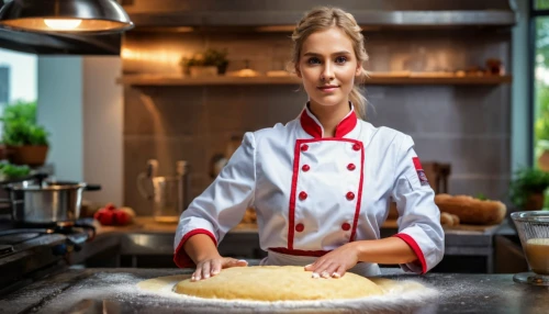 shortcrust pastry,yeast dough,pastry chef,woman holding pie,pizzelle,knead,pizza dough,girl in the kitchen,flat bread,lefse,baking bread,semolina,food preparation,hard dough bread,flatbread,roll pastry,flaky pastry,whole-wheat flour,bread topping,cookware and bakeware