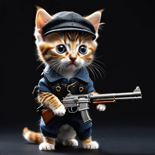 cat warrior,chasseur,pubg mascot,napoleon cat,cat vector,vintage cat,cat image,special agent,gunpoint,chausie,cat sparrow,cartoon cat,armed,cat european,sniper,cute cat,agent,toyger,animal feline,tactical,Photography,General,Realistic